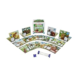 BrainBox Animals Card Game - Memory & Observation