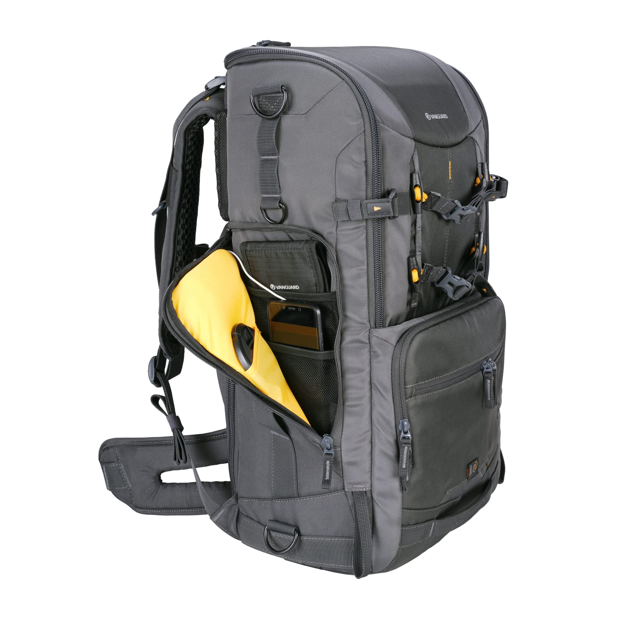VANGUARD Alta Sky 68 Camera Backpack for pro DSLR/Mirrorless Camera with Grip Attached and 600mm/800mm lens