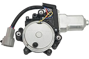 HQP AUTO PARTS Front Driver Side Power Window Lift Motor for 2004-2014 Titan 2005-2014 Armada 2004 Pathfinder 2004-2011 Infiniti QX56 Replace # 80731-ZT01A 80731-9FJ0A