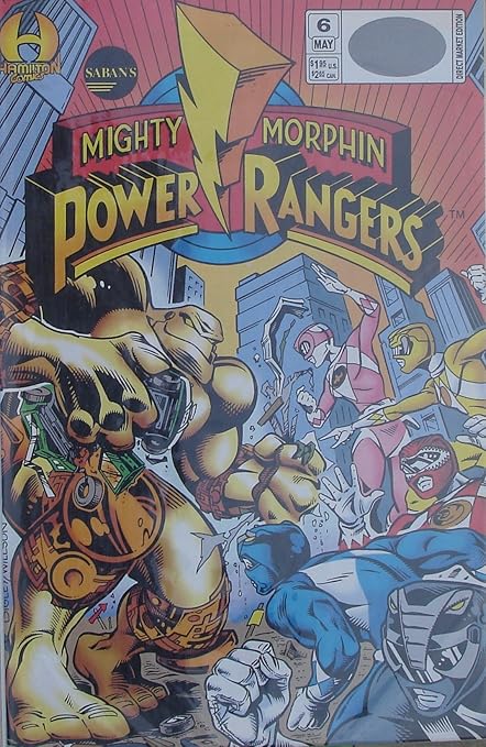 Amazoncom Mighty Morphin Power Rangers Comic Book 6 From - 