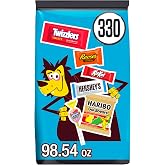 Hershey's Assorted Halloween Candy and Chocolate Bulk Variety Pack 98.45 oz | HERSHEY'S, REESE'S, KIT KAT, TWIZZLERS, HARIBO, JOLLY RANCHER Trick or Treat Bulk Candy, 330 individually wrapped pieces