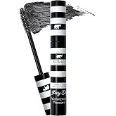 Kokie Cosmetics Stay Dry Waterproof Mascara, Waterproof Black, 0.32 Ounce