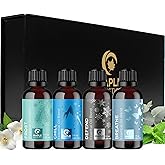 Winter Essential Oils Set for Diffuser - Large 100% Pure Holiday Essential Oil Blends Gift Set with Frost Chill Defend and Breathe Blends - Perfect Aromatherapy Gift for All Occasions (4x30mL)