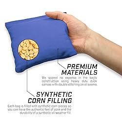 GoSports Official Regulation Cornhole Bean Bags Set