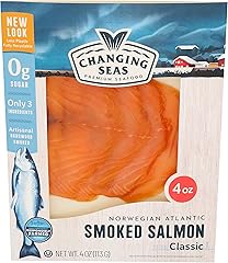 Changing Seas, Smoked Salmon, 4 Ounce