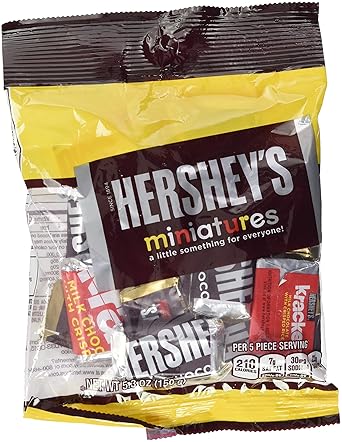 Hershey's Schokolade Miniatures 5.3 oz, 2er Pack (2 x 16 g)
