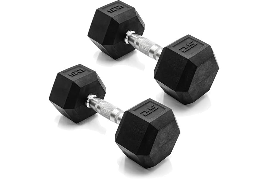 CAP Barbell Coated Dumbbell Weight | Multiple Options Pairs & Sets