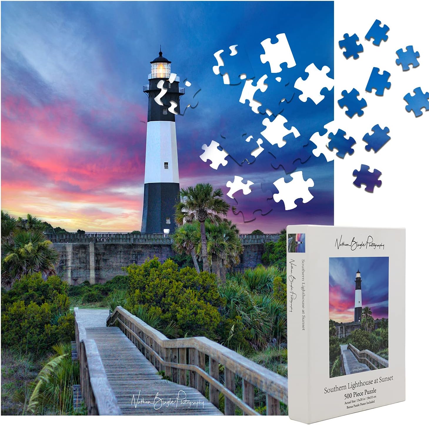 Lighthouse Puzzle Puzzles for Adults 500 Piece Puzzles for Adults