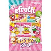 efrutti Bakery Shoppe, Assorted Fruity Gummy Candy, 2.7 oz Bag | Individually Wrapped Dessert Inspired Gummi Treats