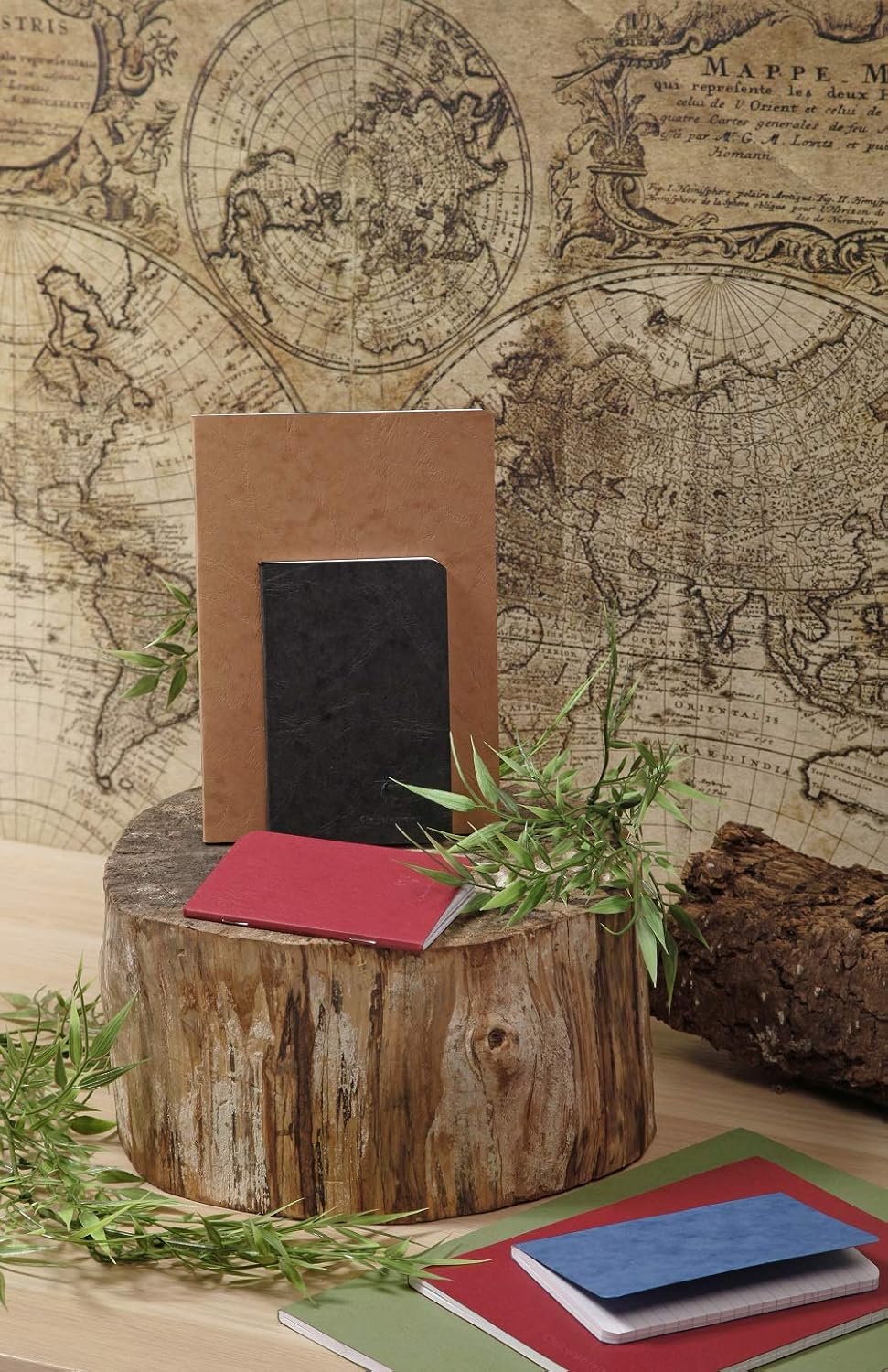 Essential GH91461 A5 Life Unplugged Clothbound Notebook - Brown, Black, 14.8 x 21 cm - Image 3