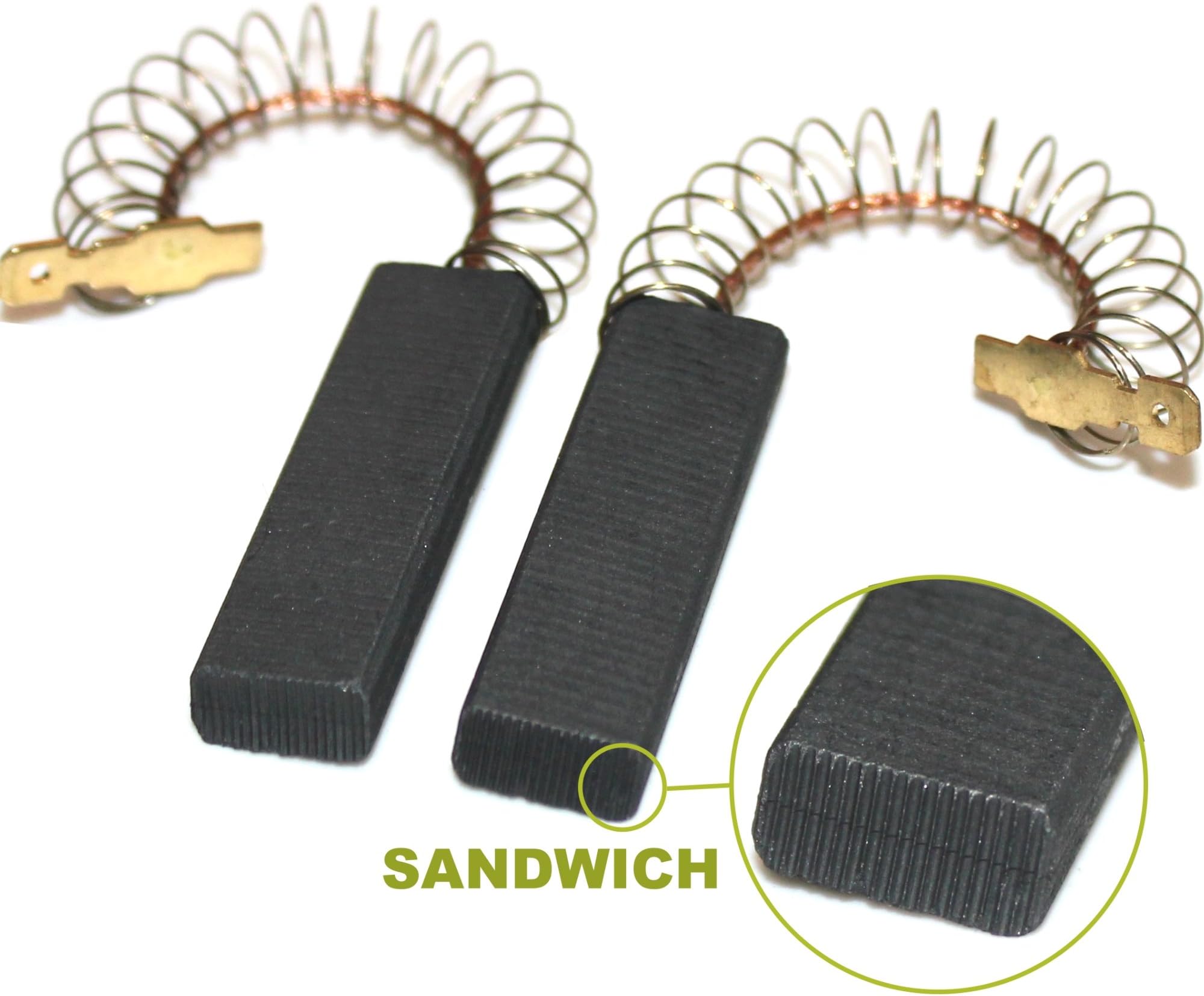 Charcarbon brushes motor coals for washing machine AEG LAVAMAT BAYERN 900 / C 1218 W