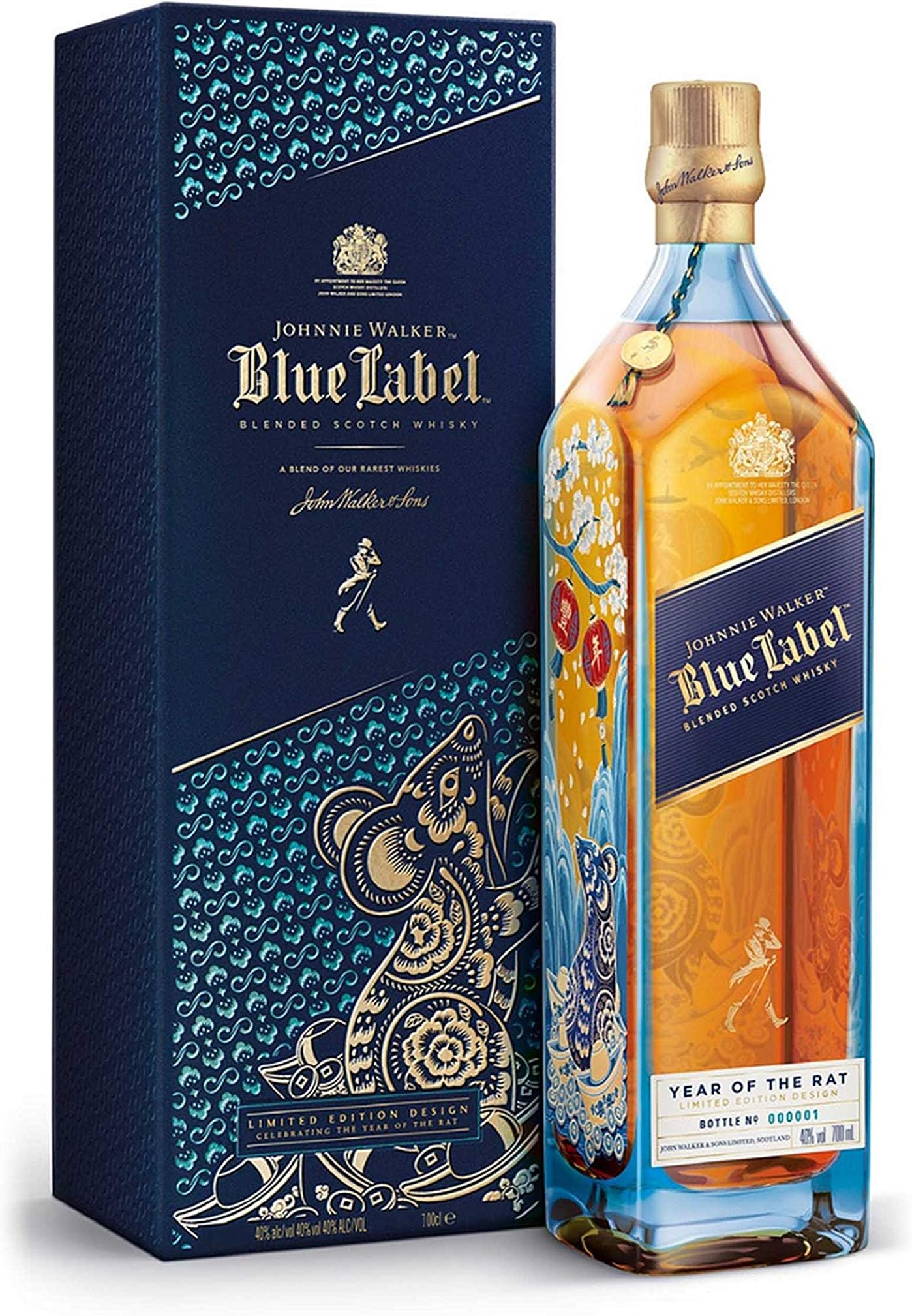 Johnnie Walker - Blue Label 2020 Chinese New Year - Year Of The Rat - Whisky
