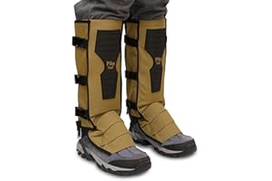 Pike Trail Snake Leg Gaiters: High Performance Protection for Hikers and Hunters - Waterproof, Bite Protective, Durable, Anti