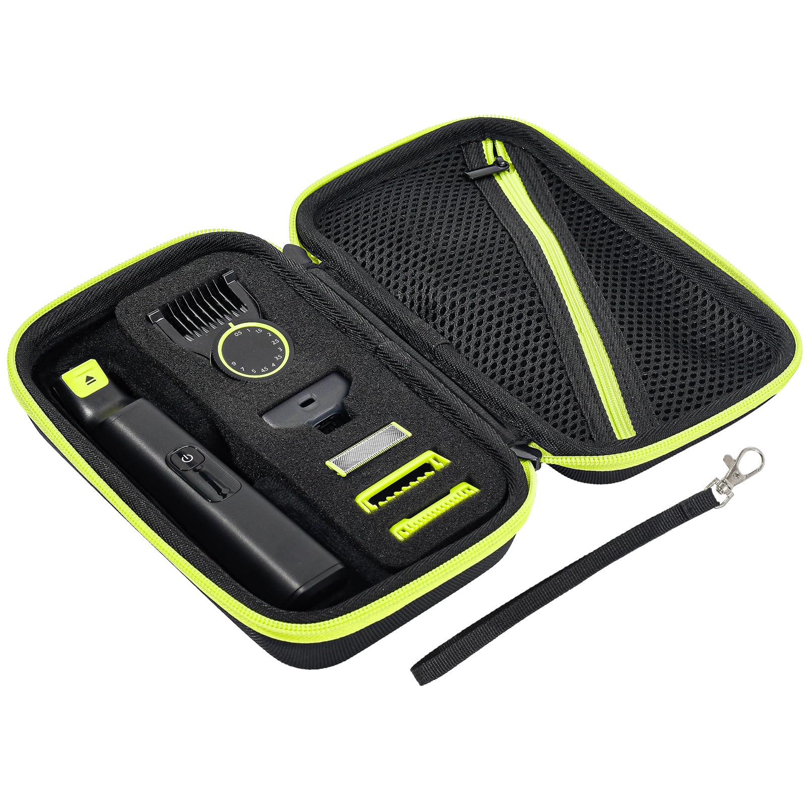 ProCase Hard Carrying Case for Norelco OneBlade 360 Pro Hybrid Electric Trimmer, QP6531/70 QP6530/70 QP6550 QP2724 QP2834, Travel Storage Bag for Men Razor Shaver Guard Replacement Blades