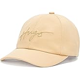 Hugo Womens Woven Logo Baseball Hat