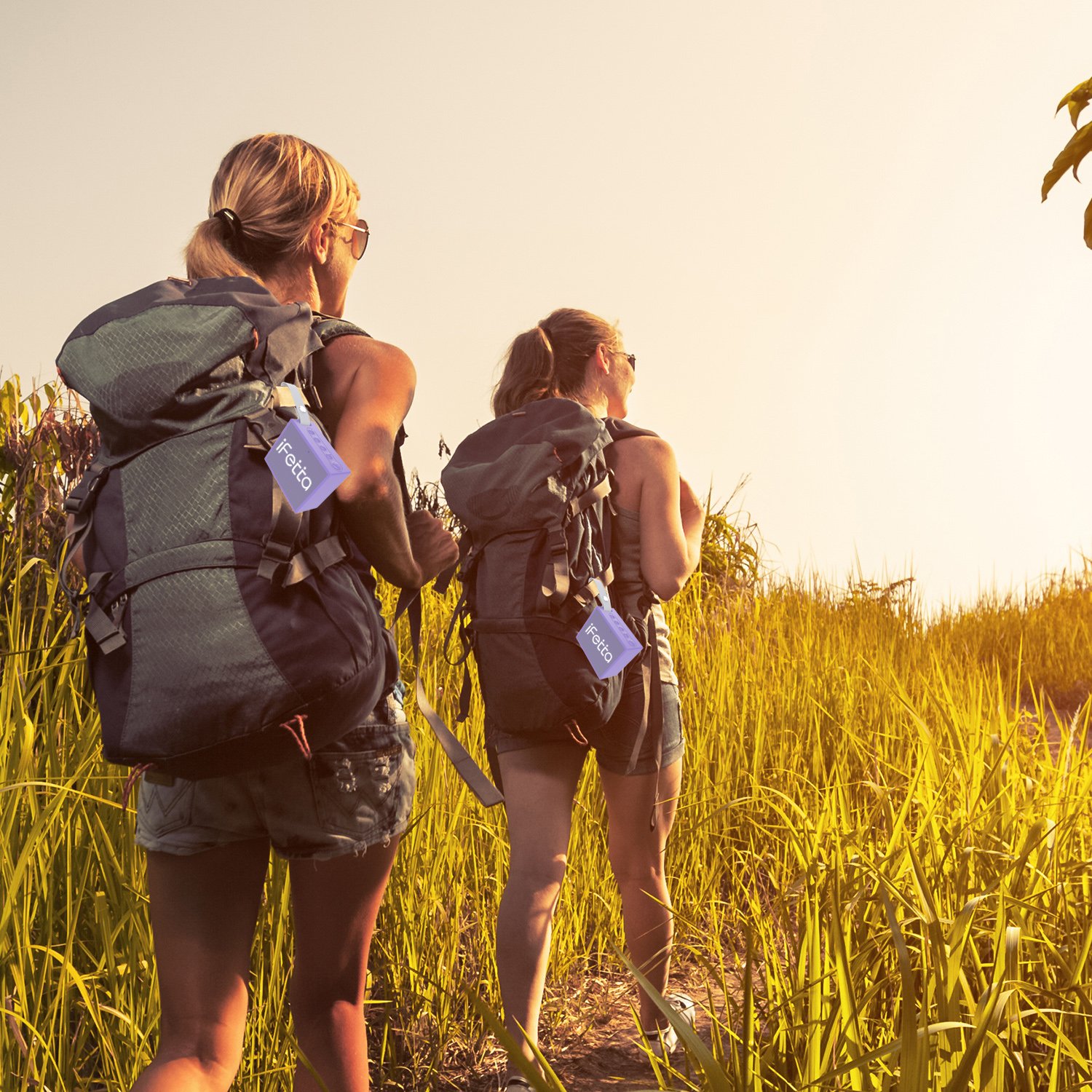 Ifecco Portable Wireless Speaker, Bluetooth 4.1 Waterproof Speaker with Built-In Mic Perfect Speaker for Outdoor, Beach, Shower & Home (taro purple)