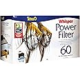 Tetra Whisper Power Filter for Aquariums, 3 Filters in 1, Up to 60-Gallons