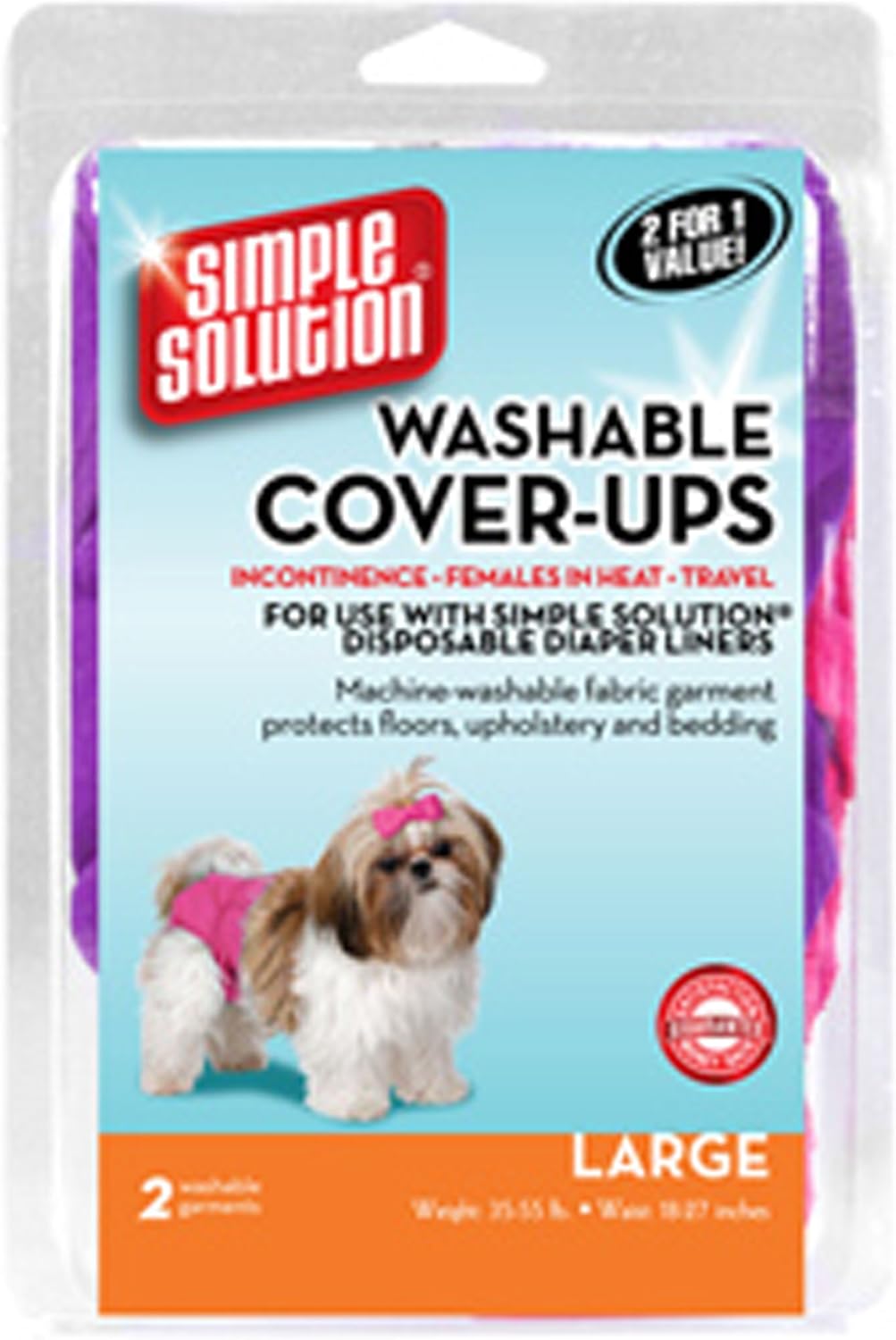 simple solutions washable dog diapers