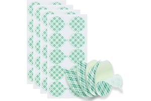 BULINA 40PCS 2" Round Double Sided Adhesive Pads, Made of 3M 4026 Foam, Self-Adhesive Mounting Tape for Walls, Cars, Home, DIY Crafts, Pictures – 0.06" Thick, Off-White