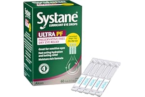 Systane Ultra Lubricant Eye Drops, 60 Count (Pack of 1), (Packaging may vary)