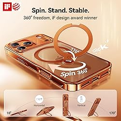 CASEKOO Cosmic Orange for iPhone 17 Pro Max Case