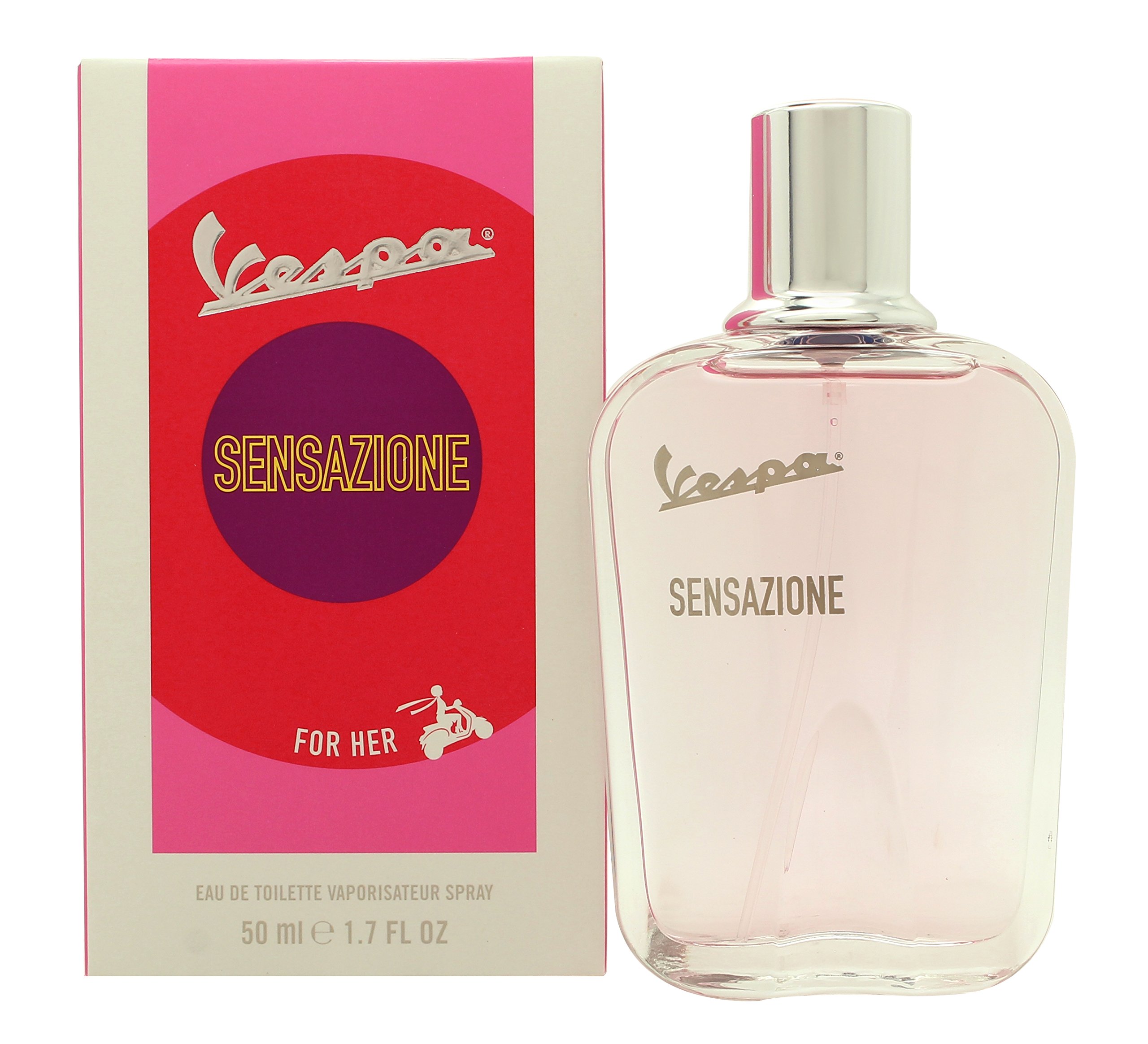 Vespa Sensazione Eau De Toilette Spray for Her, 50 ml