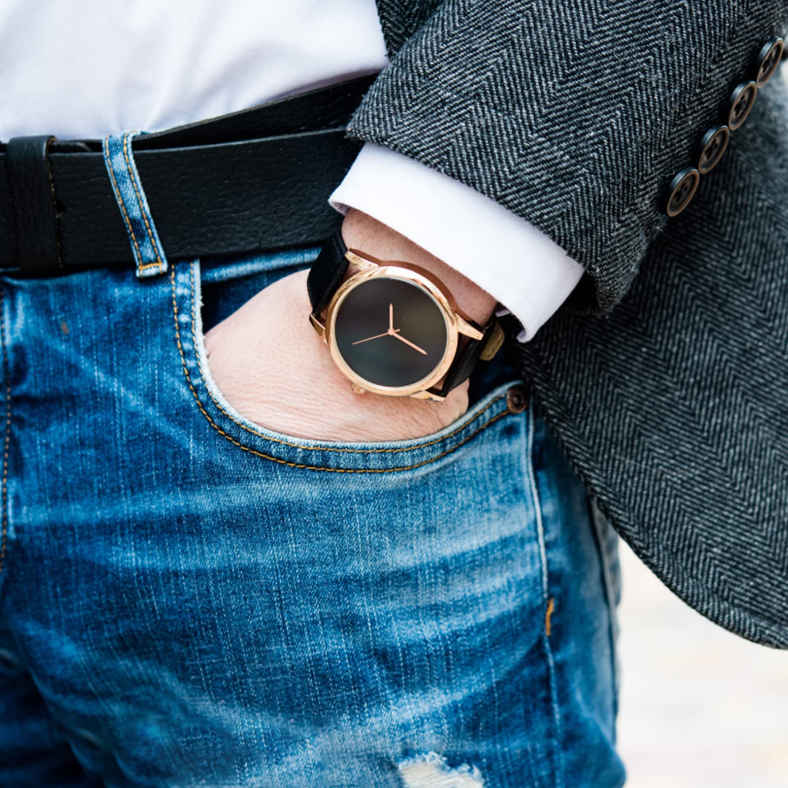 cobee Silicone Watch Bands 18mm 20mm 22mm Quick Release Replacement Watchbands Straps with Stainless Steel Buckle Soft Rubber Watch Band for Men