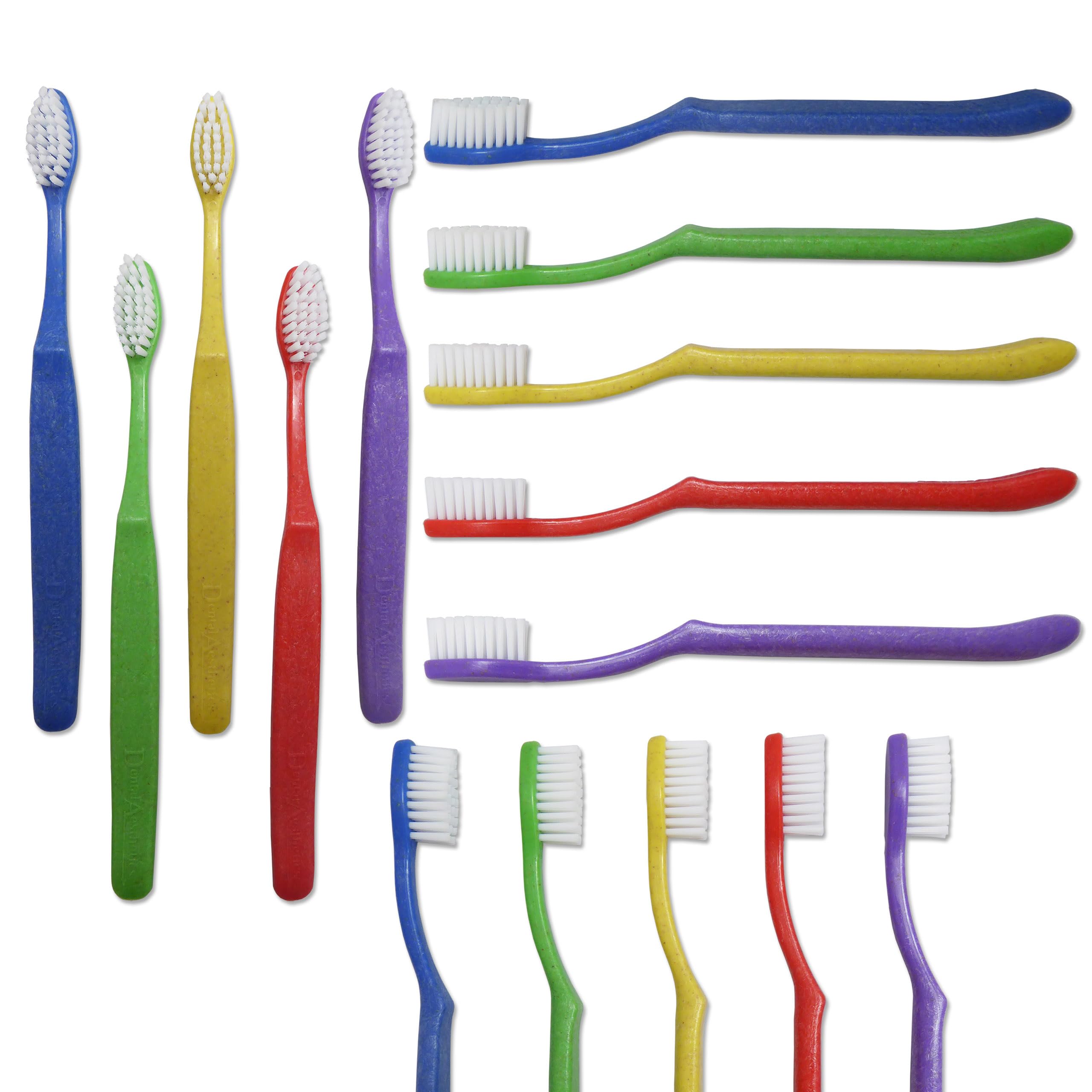 Dental Aesthetics 20 Bright Kids Toothbrushes ~ Bulk Pack Kids Manual Brushes Individually Packaged