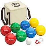 GoSports 90 mm Backyard Bocce Set with 8