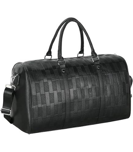 BEBE Ellisa Weekend Travel Bag For Women Weekender Bag, Black Croc : Clothing, Shoes & Jewelry