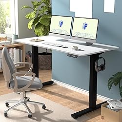 FLEXISPOT EN1 Whole-Piece Standing Desk, 55 x 28