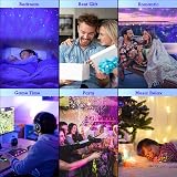 UOUNE Galaxy Projector Star Projector with Remote Bluetooth Speaker 10 Colors view 7
