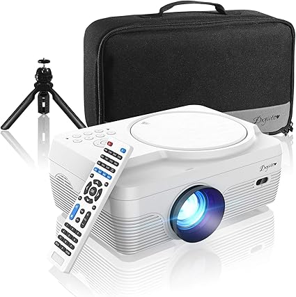 Amazon Co Jp プロジェクター Dvdプレーヤー 一体型 5800ルーメン フルhd1080p対応 ホームプロジェクター リージョンフリー Hdmi Vga Usb Microsdに対応 スマホ Pc Dvd ゲーム機 ポータブルスピーカーなど接続可 メーカー保証3年間 パソコン 周辺機器