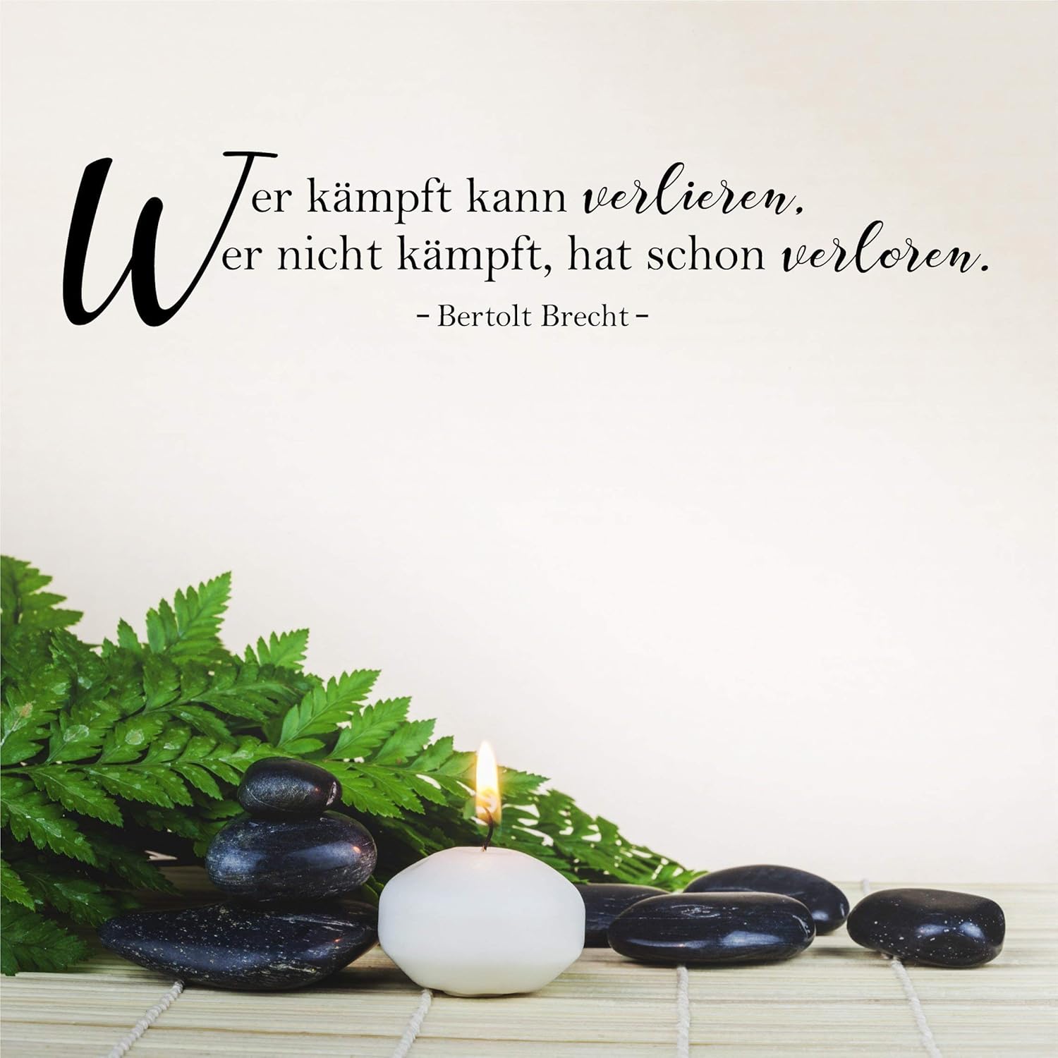 Download Spruch kaempfen leben Desktop Wallpaper Free