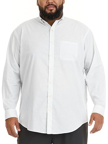 Van Heusen mens Big and Tall Wrinkle Free Long Sleeve Button Down