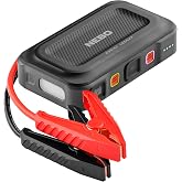 NEBO Assist 1000XP Jump Starter &amp; USB Power Bank, 12V, 1000A | Portable Car Jump Starter, 25 Jumps/Charge, Spark-Proof Safety, USB Power Bank - Charges 2 Devices, Emergency LED Light