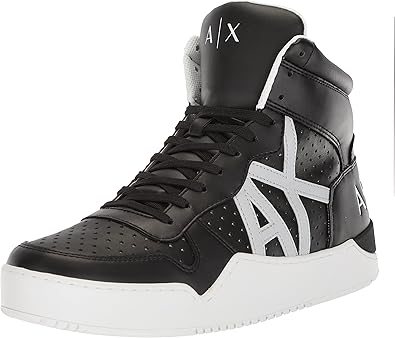 armani exchange high top sneakers