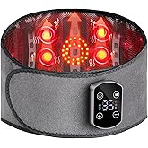 Gelpacks Direct Cordless Heating Pad for Back Pain Relief, Lumbar Massaager with Heat, Heated Back Belt Abdomen Warmer Lumbar Support, Rechargeable Heating Massage