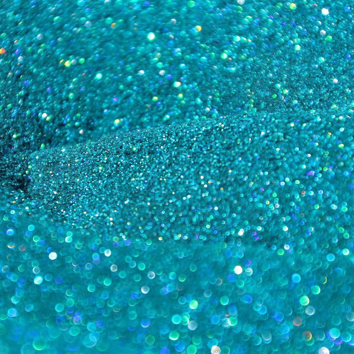 EliteKoopers Turquoise 3.5oz/100g Ultra Fine Glitter Sparkle Shine Powder dust for Nail Art and Crafts Decor