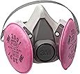 3M Half Facepiece Reusable Respirator Assembly 6191/07001(AAD), P100 Respiratory Protection, Small