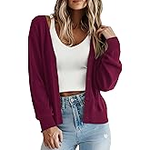 PRETTYGARDEN Cardigan Sweaters for Women Lightweight Knit Button Up V Neck Shrugs 2026 Trendy Winter Fall Fashion Clothing