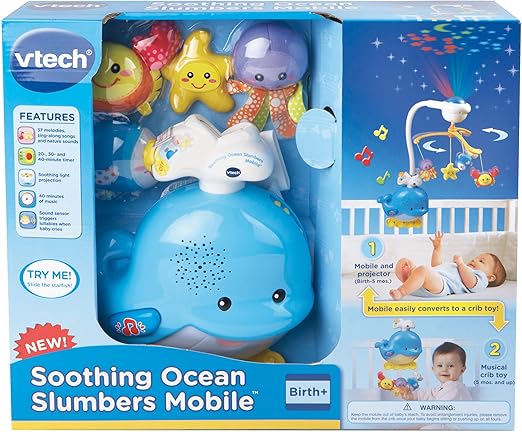 vtech soothing ocean slumbers mobile not working