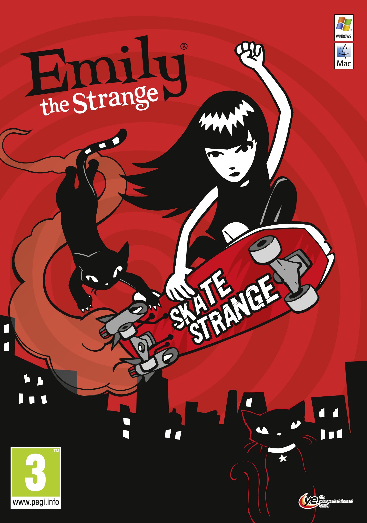 Emily the Strange Skate Strange