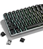 Amazon.com: iRoboosta Cherry Profile Black Blank PBT Keycaps, 129