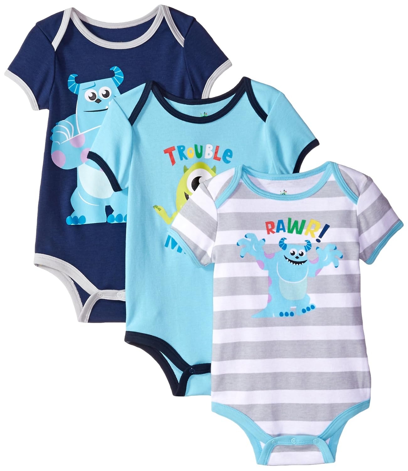 sully monsters inc baby onesie