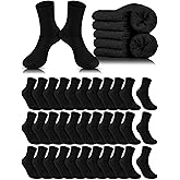 Tarpop 48 Pairs Thermal Socks Bulk Thick Warm Socks for Men Women Homeless Care Package Supplies