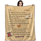 Dormirpilow 50"x70" Thinking of You Gifts for Women, Extra Large Beige You are Not Alone Comfort Blanket, Supportive Plush Throw for Mom Sister Friend, Inspirational Spiritual Care Package