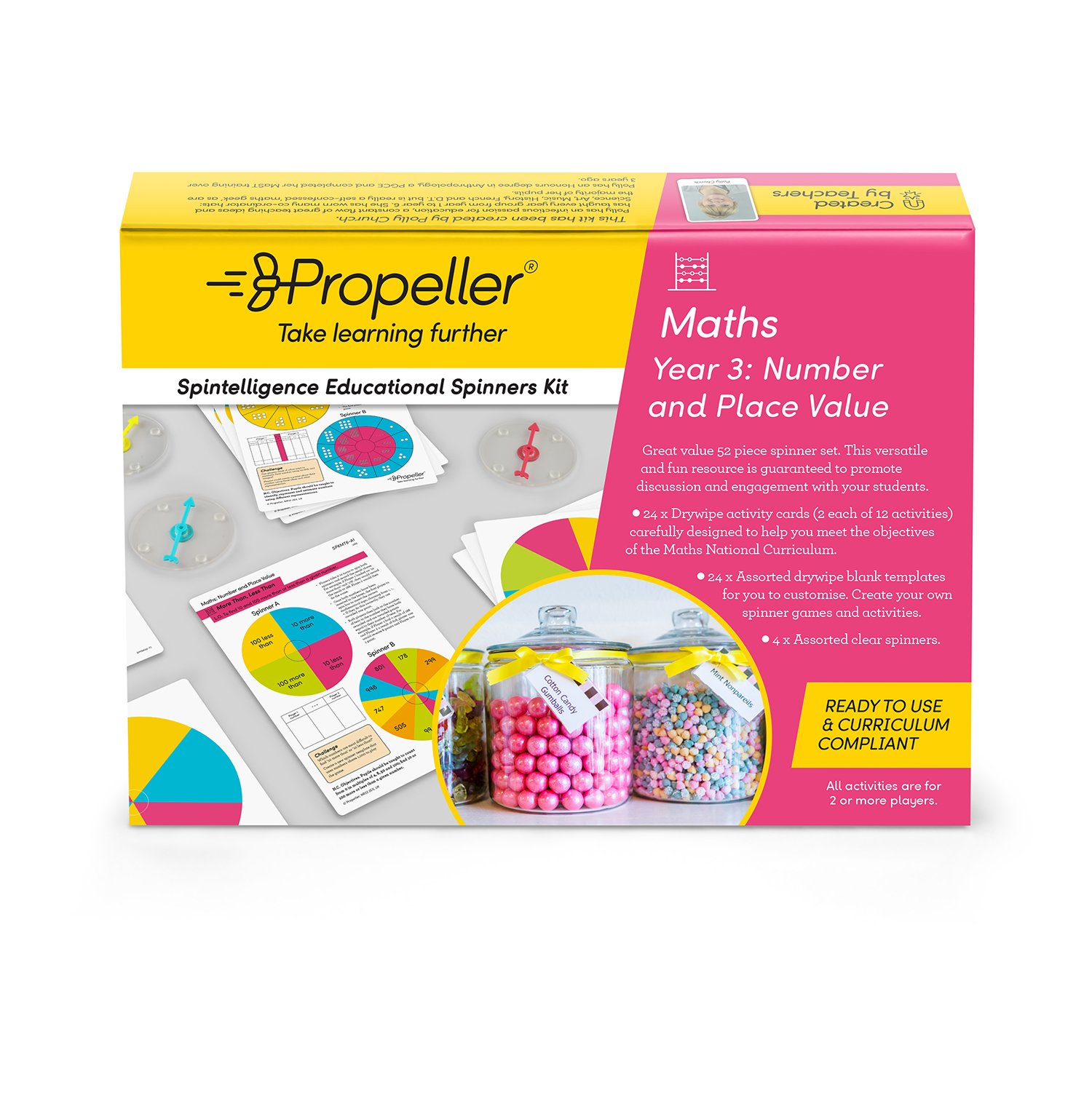 Spintelligence, Year 3, Number and Place Value