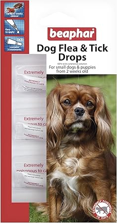 beaphar dog flea and tick drops