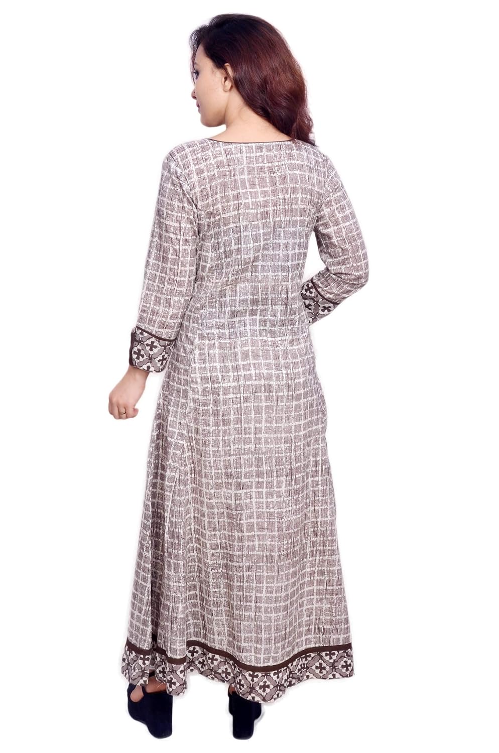 yash gallery women`s cotton anarkali kurti